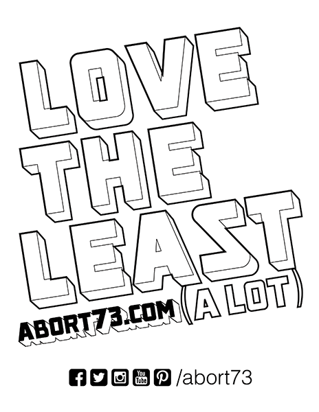 Love the Least (A Lot) Downloadable Flyer