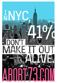 In NYC, 41% Don’t Make it Out Alive | Abort73.com