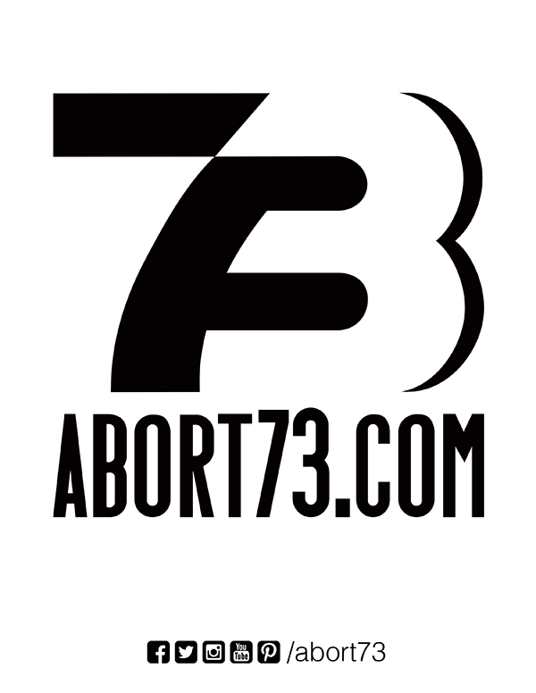 Abort73.com (Big Logo) Downloadable Flyer