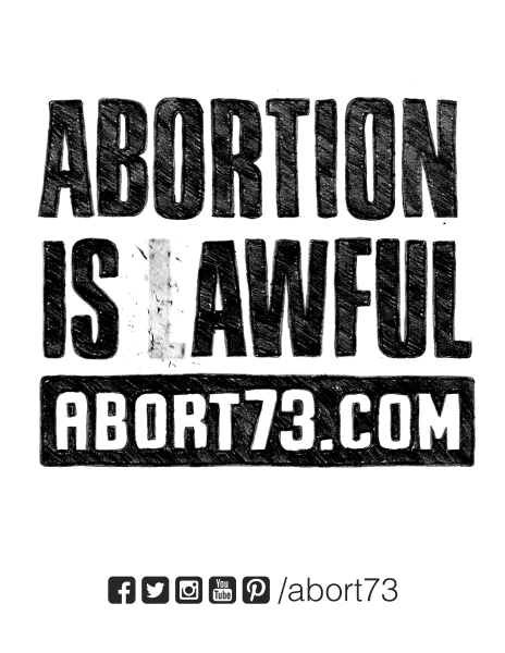 Abortion is Awful Downloadable Flyer