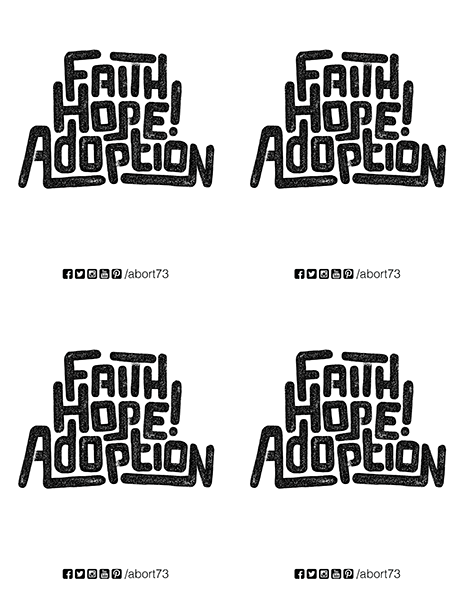 Faith, Hope, Adoption! Downloadable Flyer