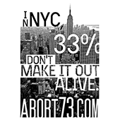 In NYC, 33% Don’t Make it Out Alive.