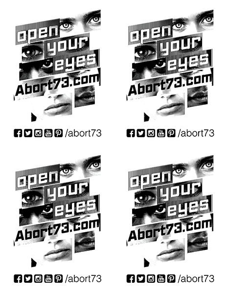 Open Your Eyes Downloadable Flyer