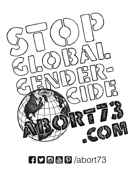 Stop Global Gendercide Downloadable Flyer