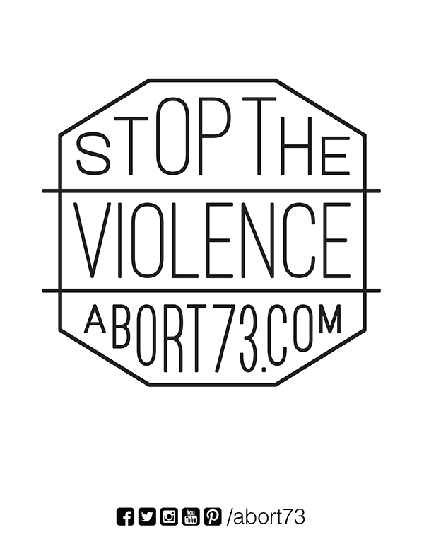 Stop the Violence Downloadable Flyer