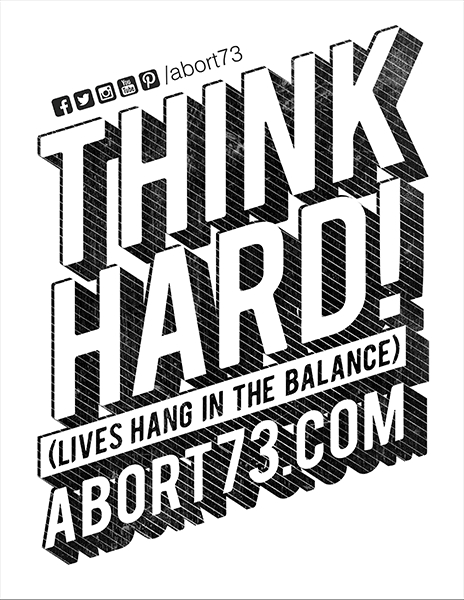 Think Hard! Downloadable Flyer