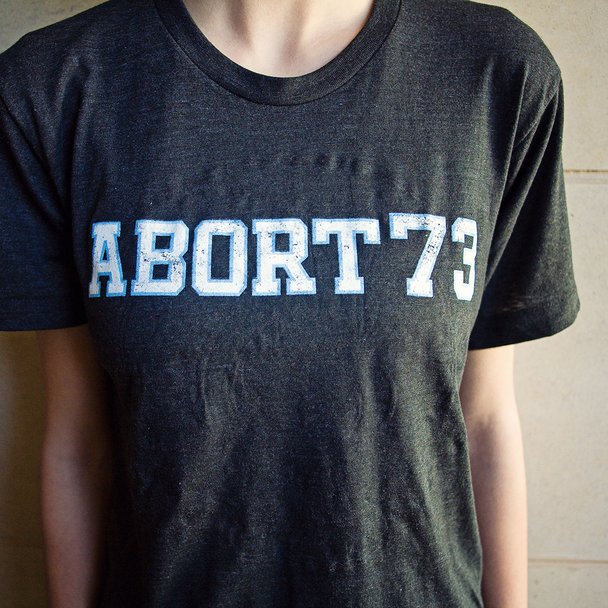 Abort73 (Block-Logo) (Abort73 Unisex 50/25/25 T-shirt)