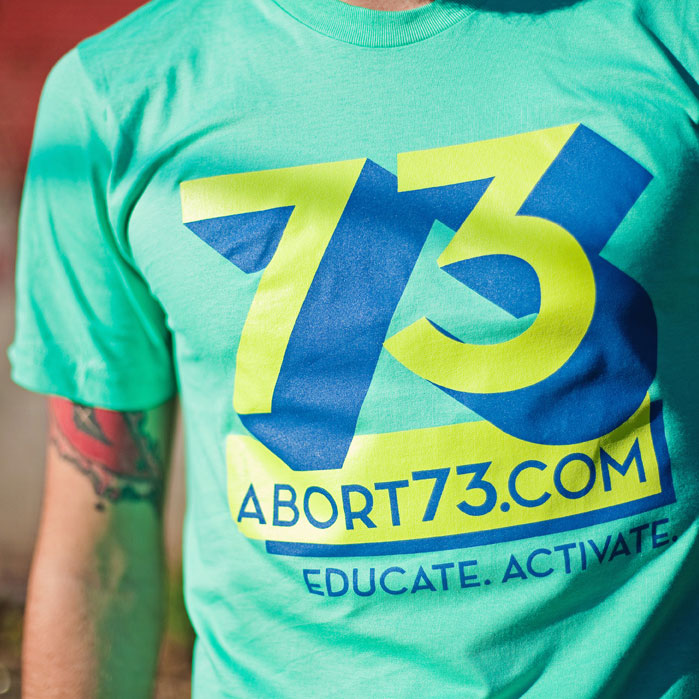 Educate. Activate. (Abort73 Unisex T-shirt)