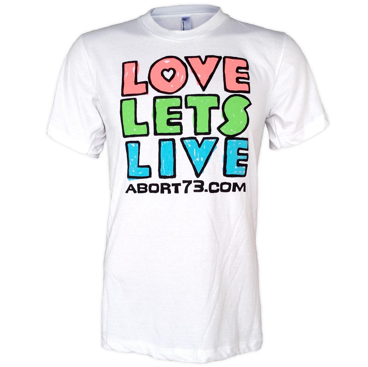 Love Lets Live (Alternate) (Abort73 Unisex T-shirt)