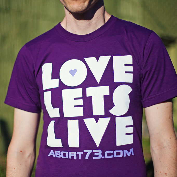 Love Lets Live (Abort73 Unisex T-shirt)