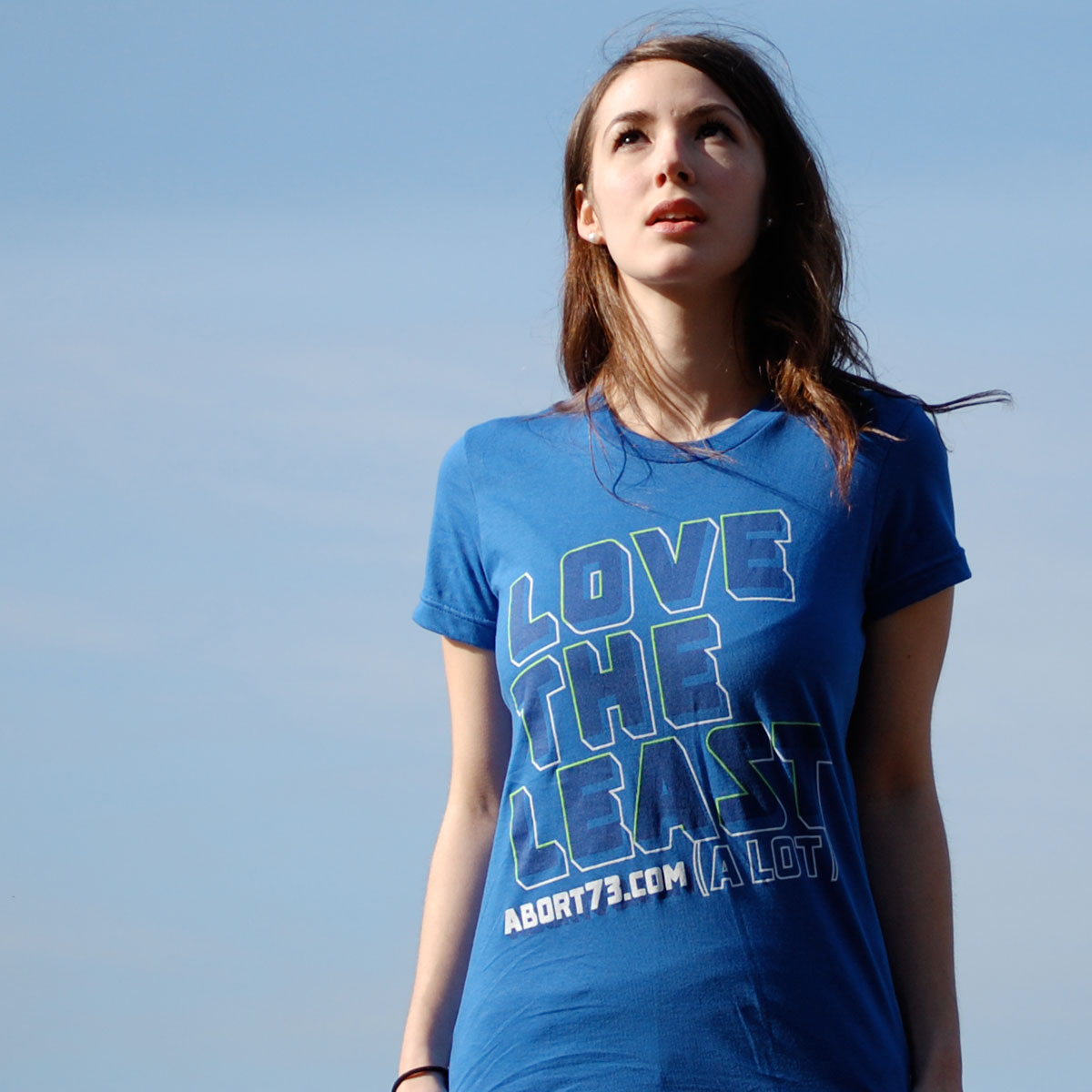 Love the Least (A Lot) (Abort73 Girls T-shirt)