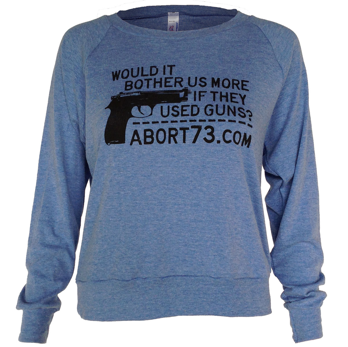 Would it Bother Us More if They Used Guns? (Abort73 Girls Lightweight Pullover)