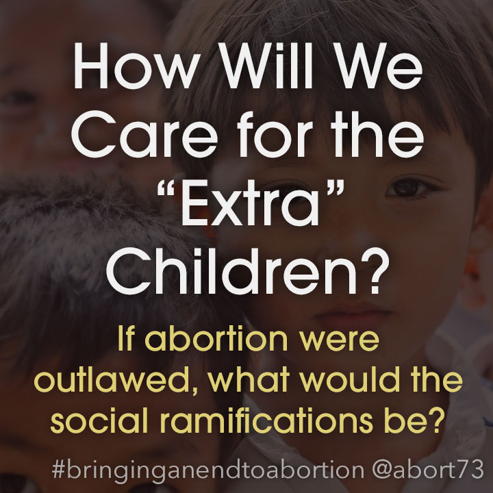 How Will We Care for the “Extra” Children?: If abortion were outlawed, what would the social ramifications be? 