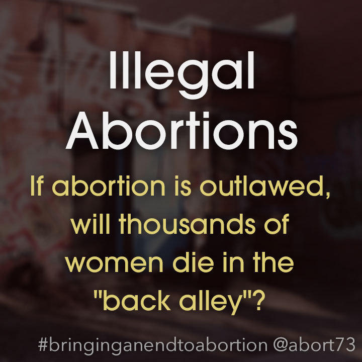 What About Illegal Abortions?: If abortion is outlawed, will thousands of women die in the 